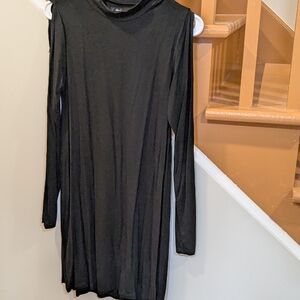 Michael Lauren Black Long Sleeve Dress